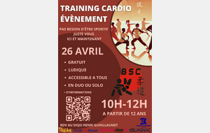 Evénement cardio training ouvert à partir de 12 ans à Blagnac