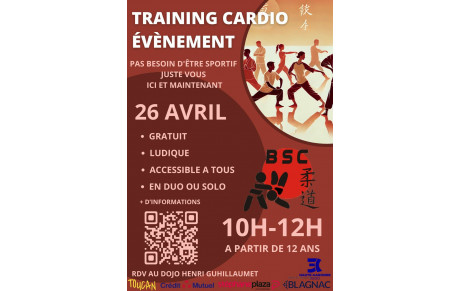 Evénement cardio training ouvert à partir de 12 ans à Blagnac